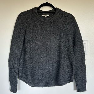 Madewell Women’s S Chunky Knit Crewneck Sweater